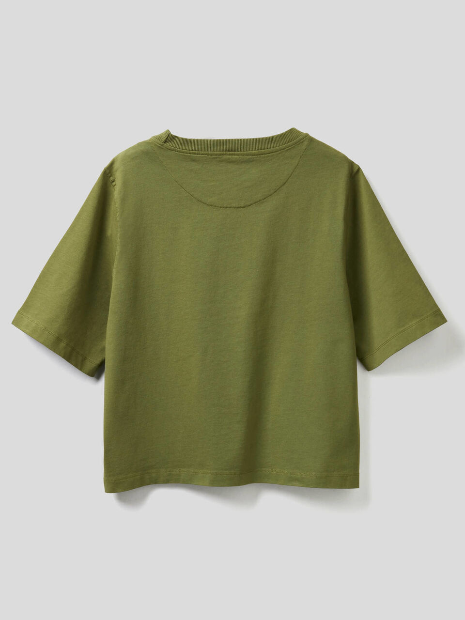 T-Shirt aus 100% Baumwolle im Boxy Fit image number 2