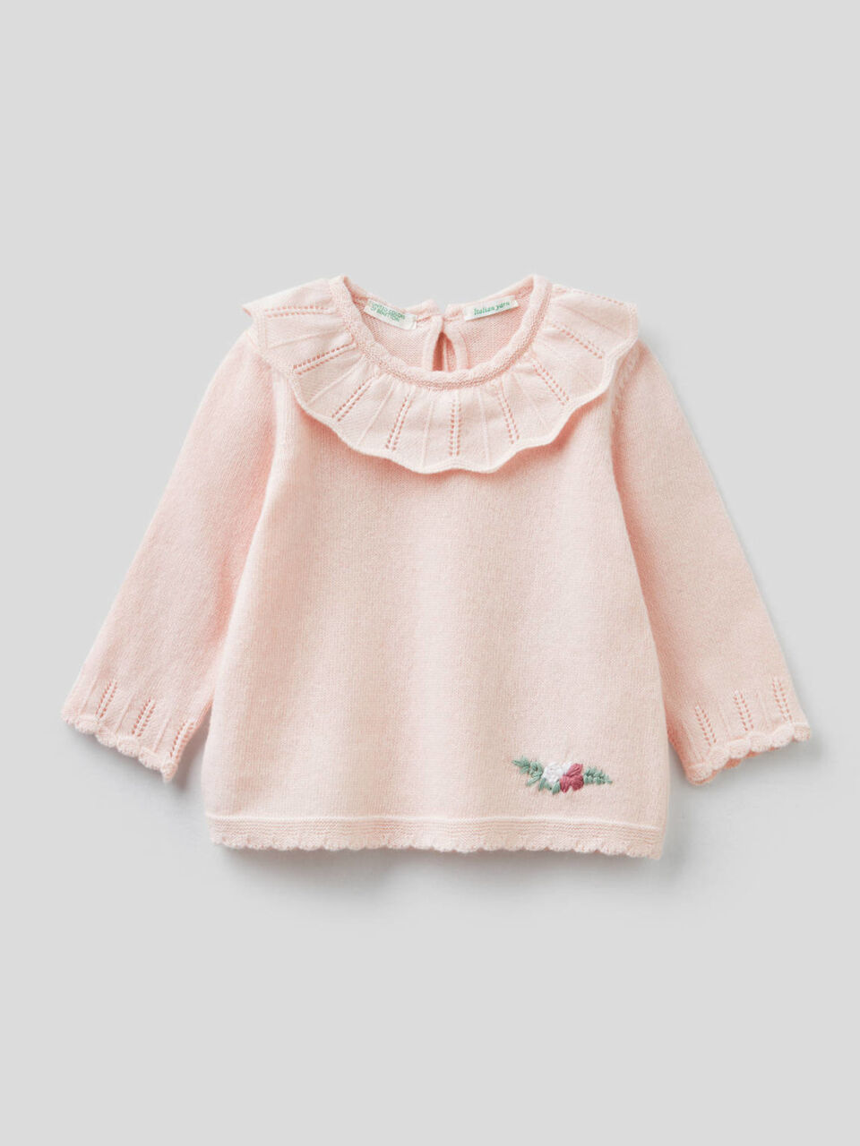 Pullover mit rundem Kragen image number 1
