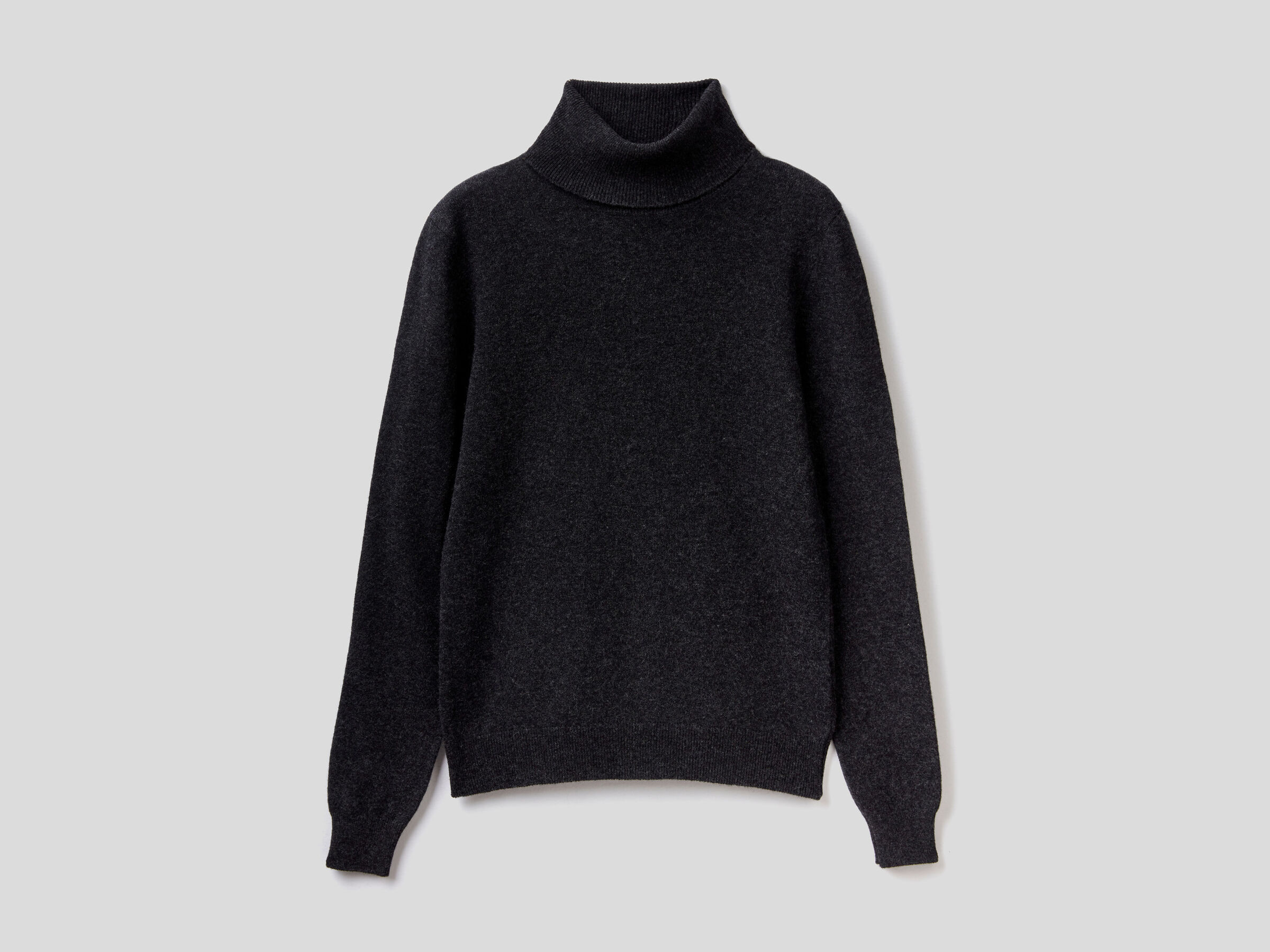 Rollkragenpullover aus reiner Schurwolle image number 5