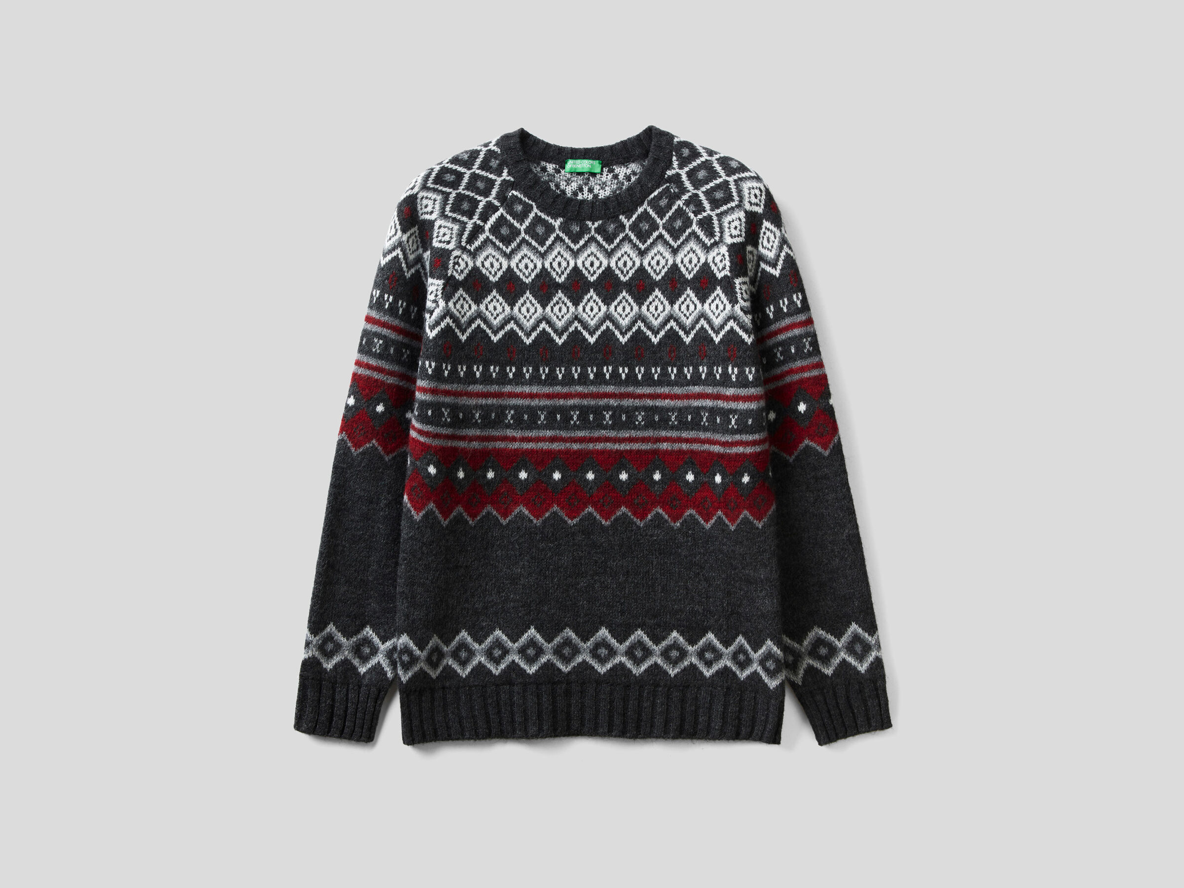 Jacquard-Pullover in einer Cashmeremischung image number 4