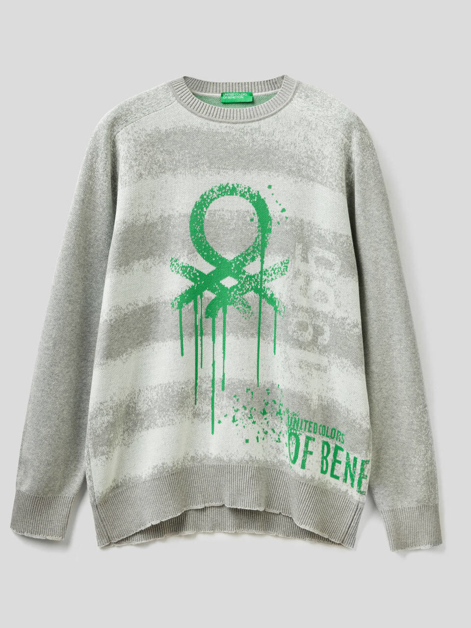 Pullover mit Logo mit Graffiti-Effekt image number 1