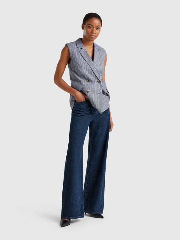 Weit geschnittene Jeans Damen