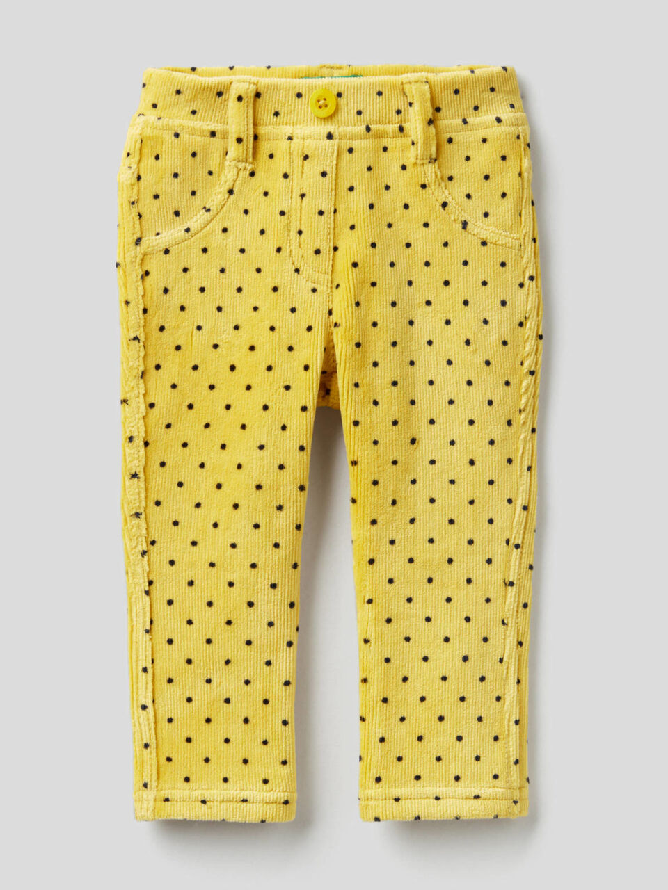 Jeggings aus Chenille mit Print image number 1