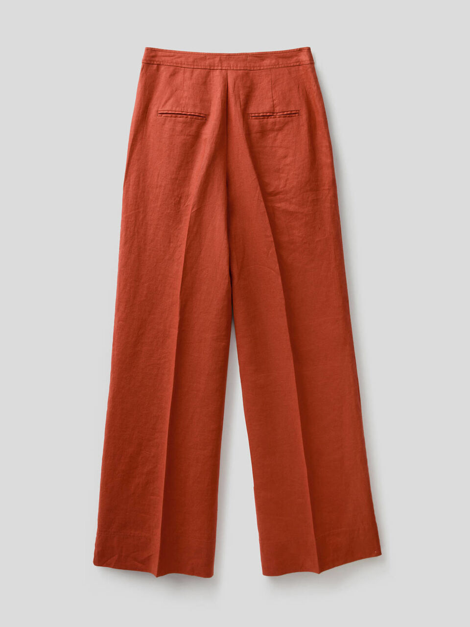 Palazzohose aus 100% Leinen image number null