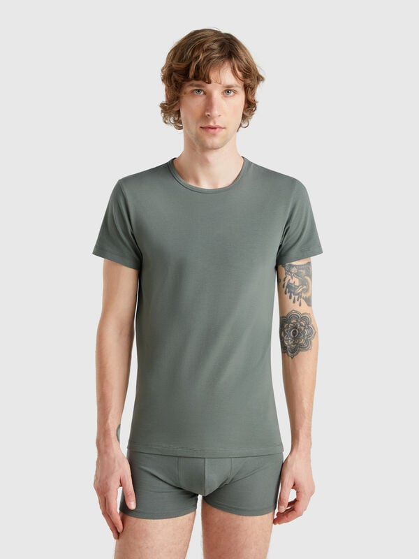 T-Shirt aus Stretch-Bio-Baumwolle Herren