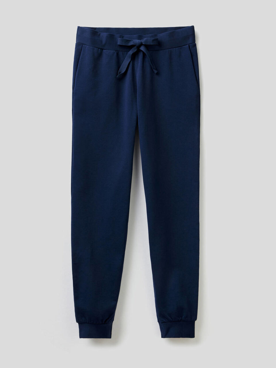 Hose aus Sweatstoff in stretchiger Baumwolle image number 1