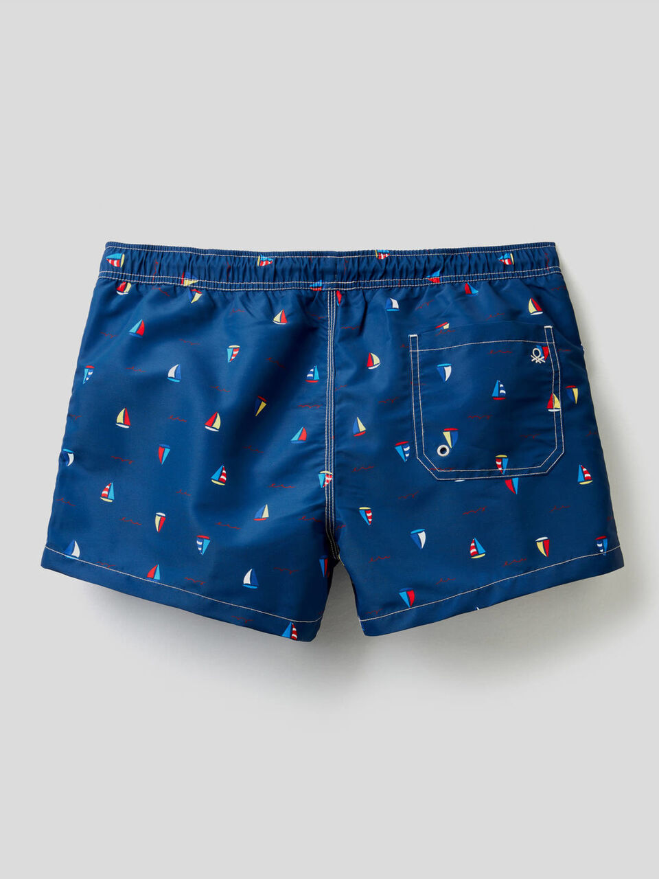 Kurze Badeshorts mit Muster image number 2