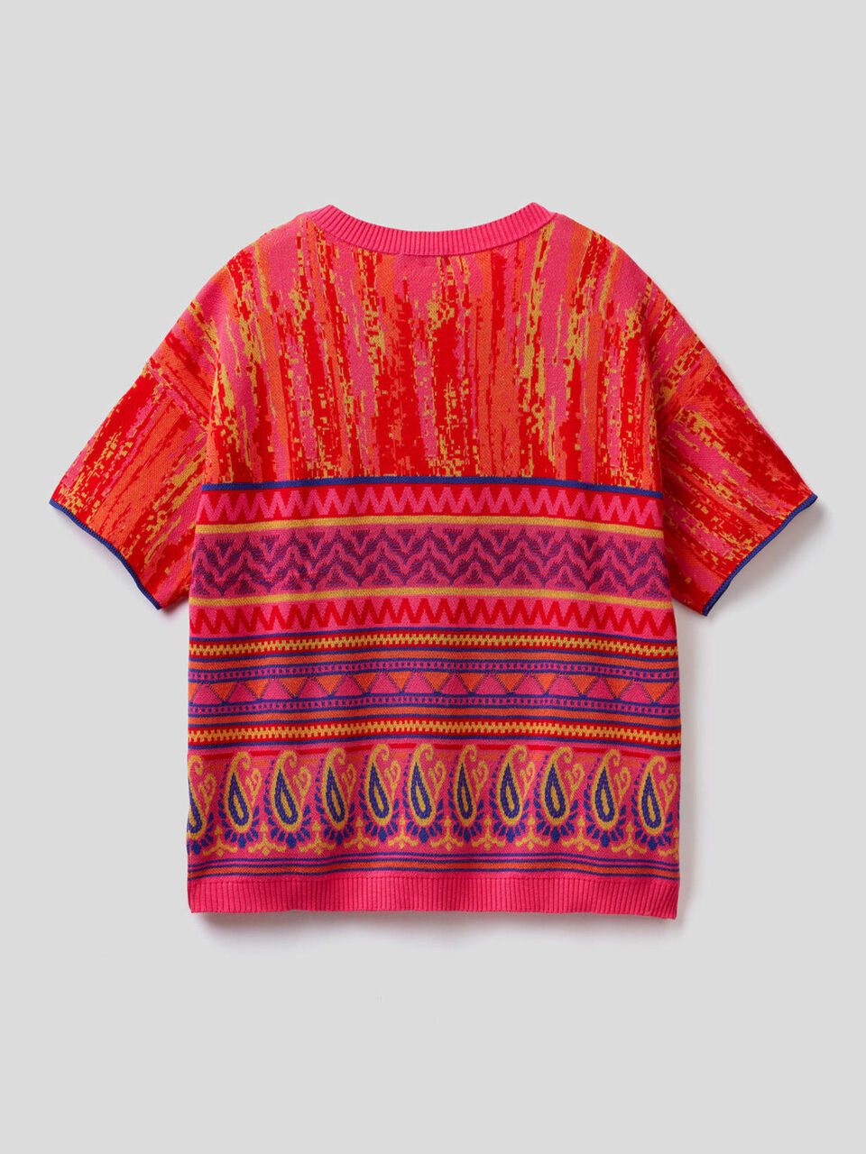 Pullover mit buntem Muster image number 2