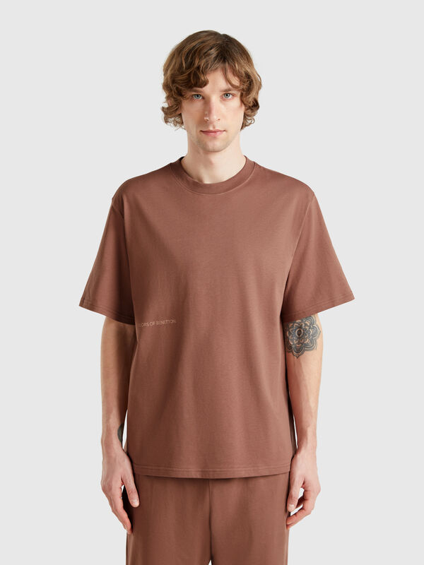 T-Shirt mit Logo-Print Herren