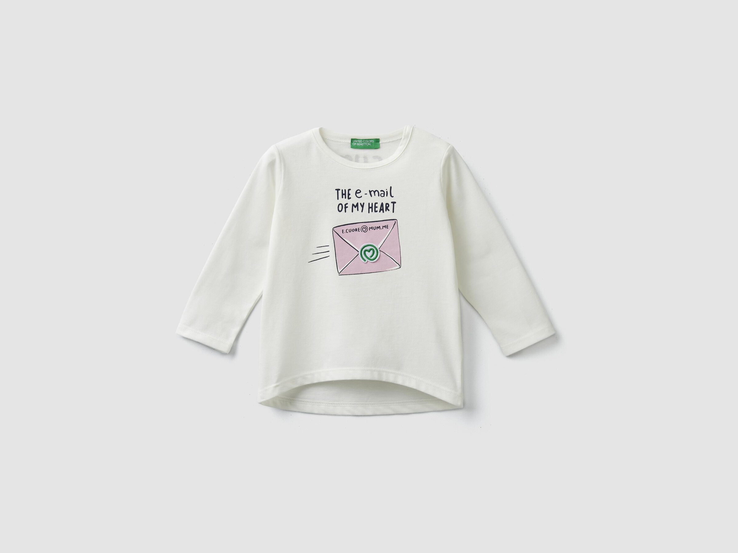 T-Shirt mit Aufnähern und Prints image number null