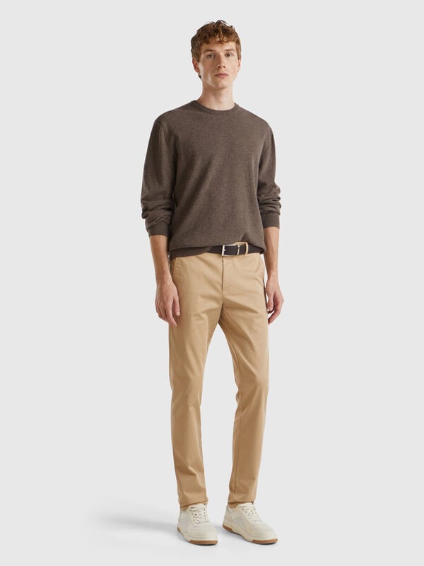 Slim Fit Chinohose aus Stretch-Baumwolle Herren