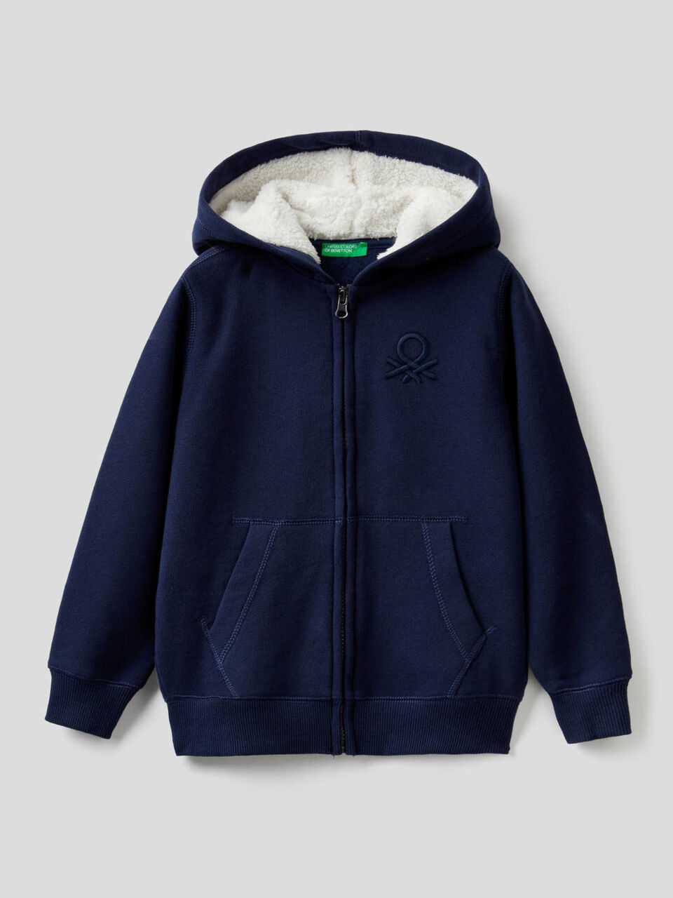 Sweatshirt mit Reißverschluss und Kapuze image number 1
