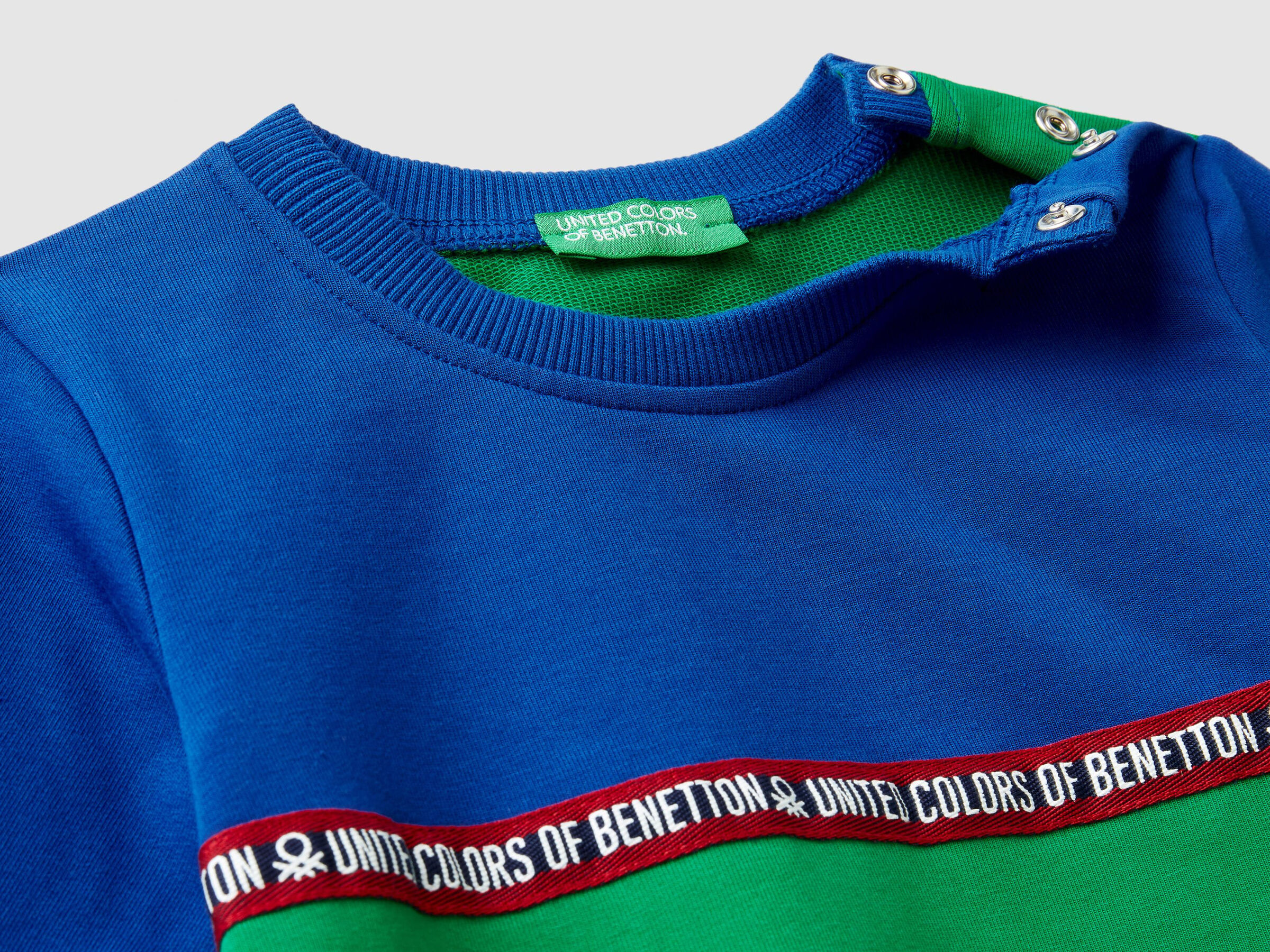 Sweatshirt mit Farbblöcken image number null