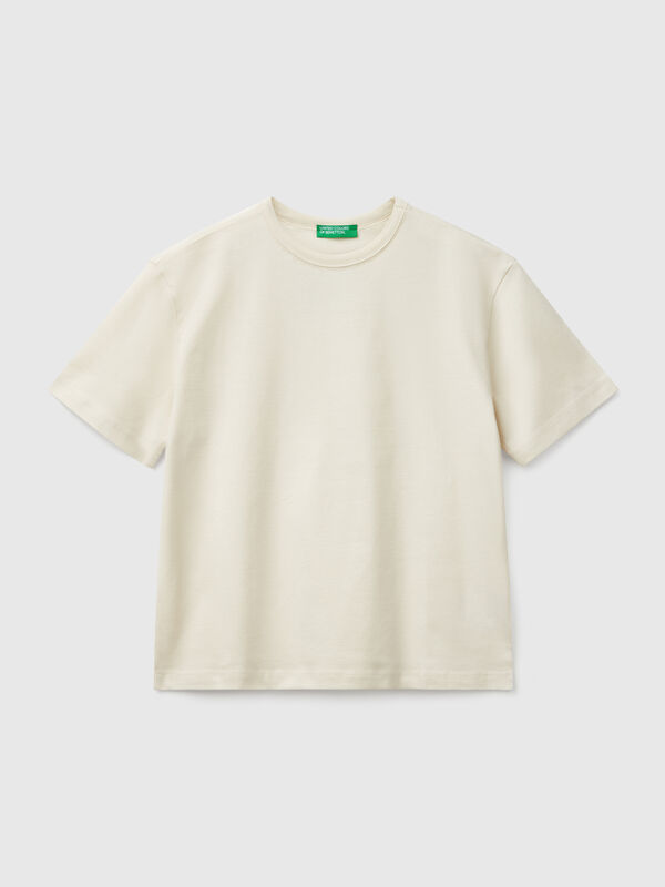 T-Shirt mit übergroßem Logo Jungen