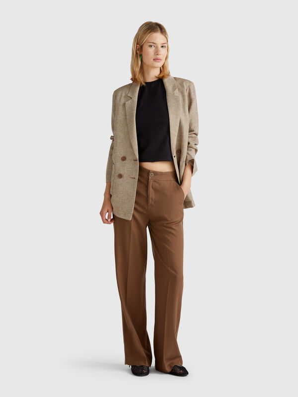 Hose aus reinem Lyocell Damen