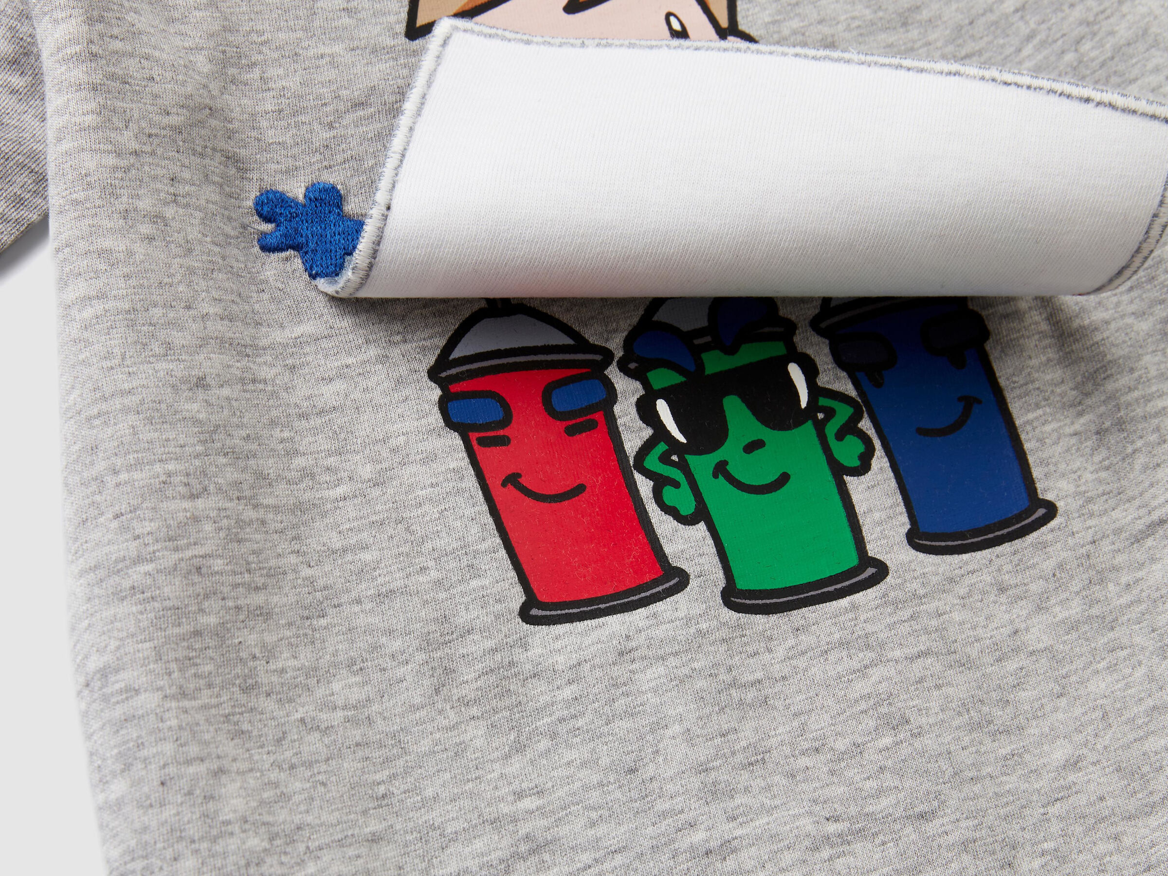 T-Shirt mit Rundausschnitt und Print image number null