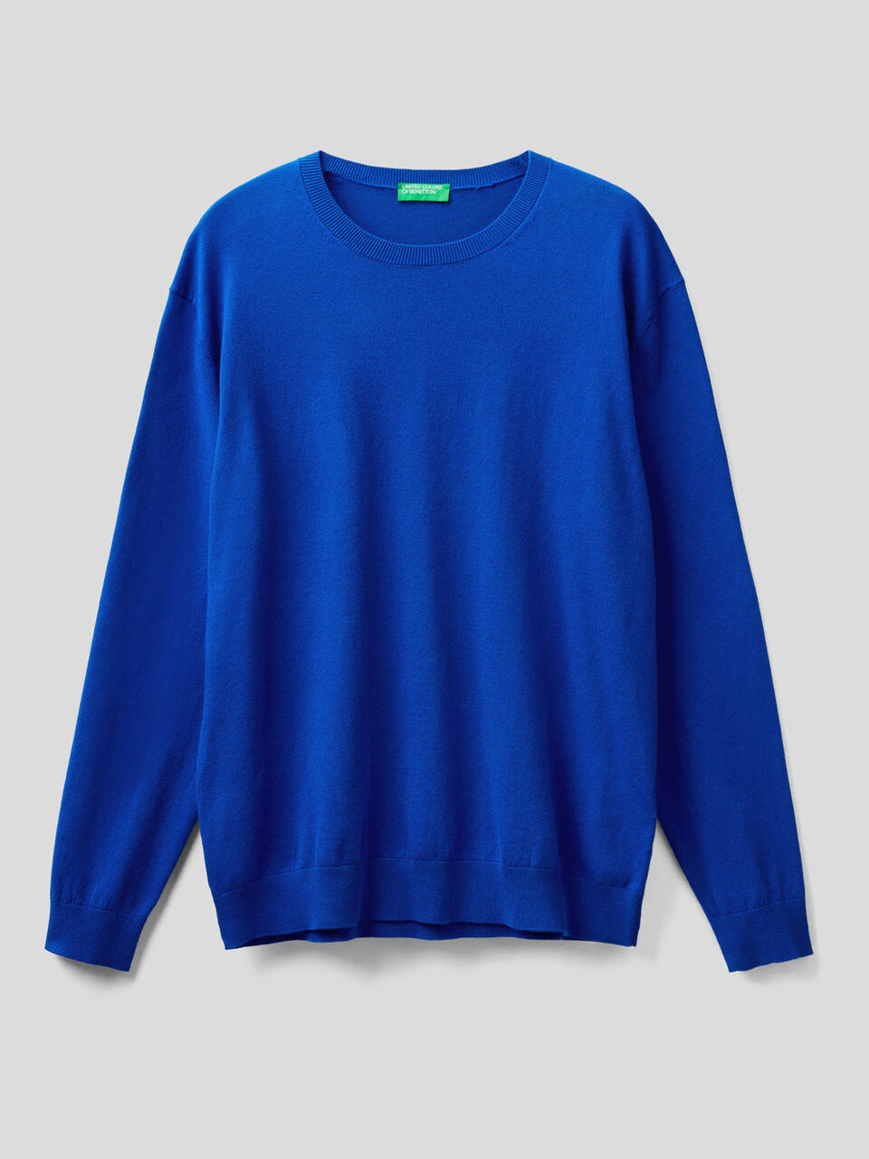 Pullover aus einer Baumwollmischung mit Rundausschnitt image number 1