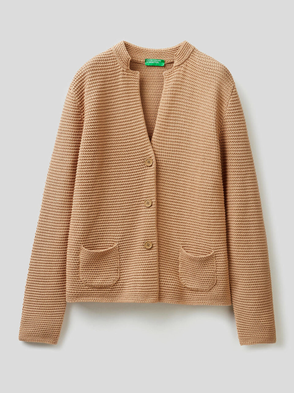 Strickjacke aus 100% Baumwolle image number 1