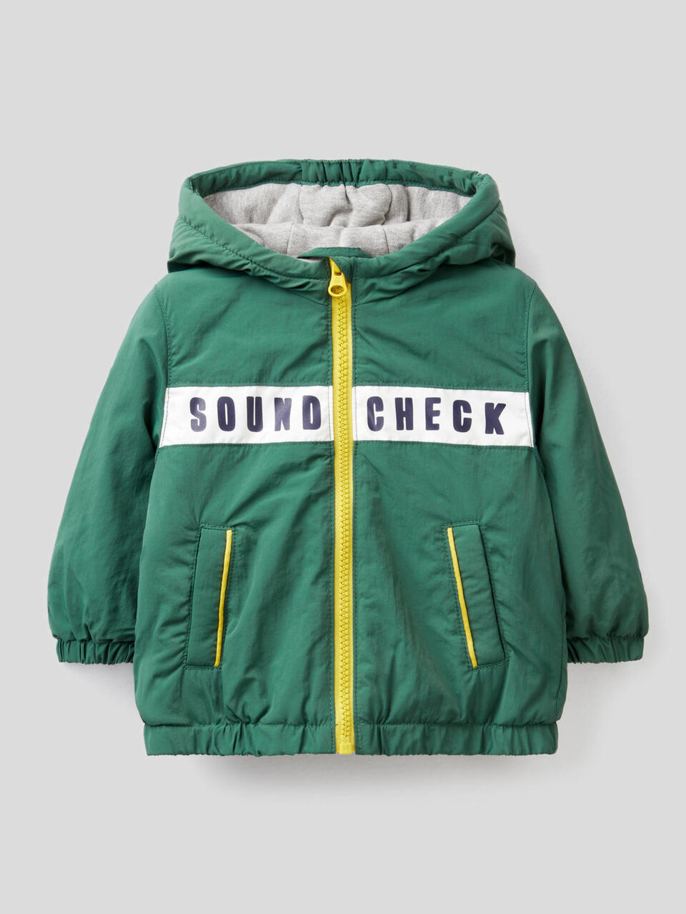 Gefütterte Jacke mit Kapuze image number 1