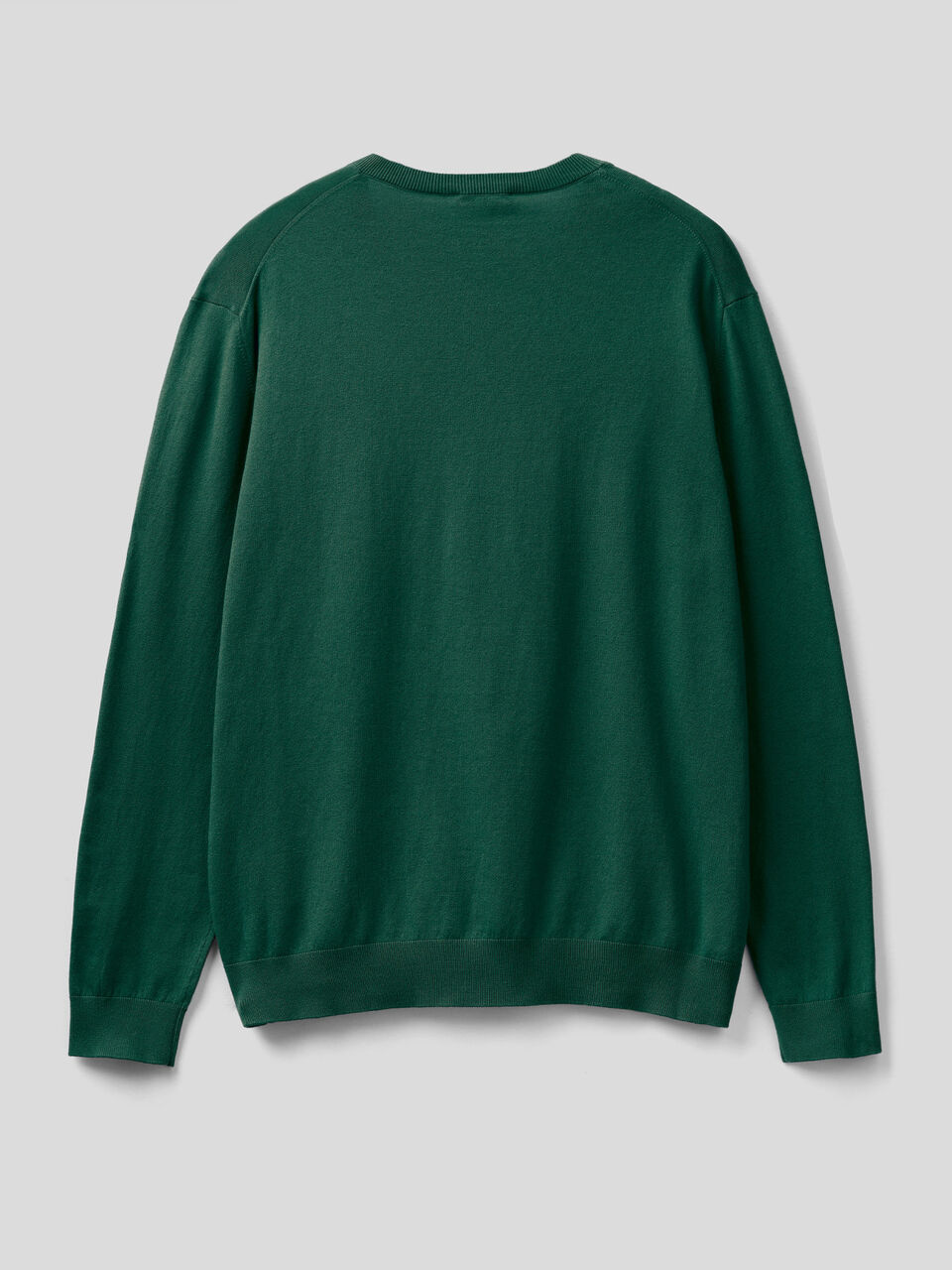 Pullover in einer leichten Baumwollmischung mit V-Ausschnitt image number 2