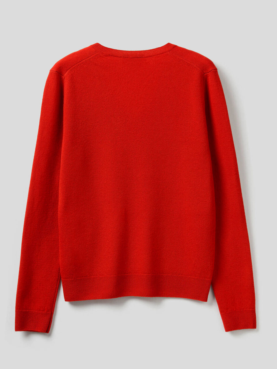 Pullover aus reiner Schurwolle mit V-Ausschnitt image number 2