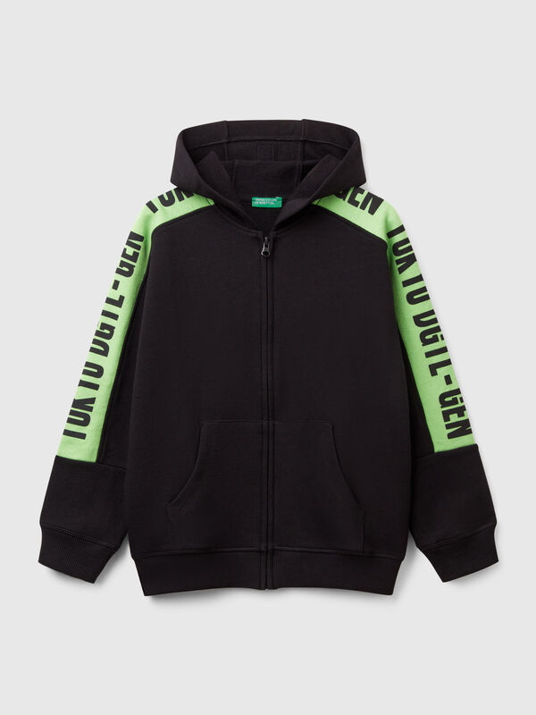 Over-Fit-Sweatshirt mit Bändern Jungen