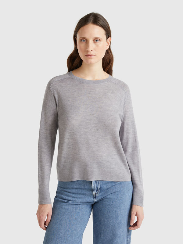 Pullover aus reiner Merinowolle Damen