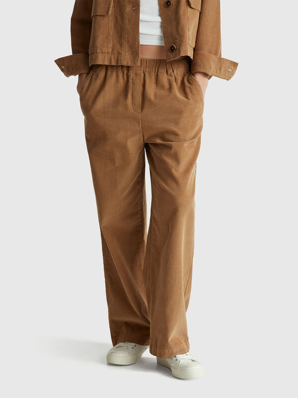 Weite Samthose Weite Samthose Damen