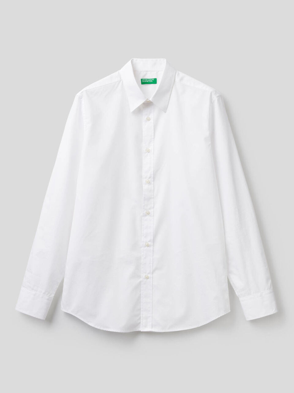 Slim-Fit-Hemd aus reiner Baumwolle Herren image number 1