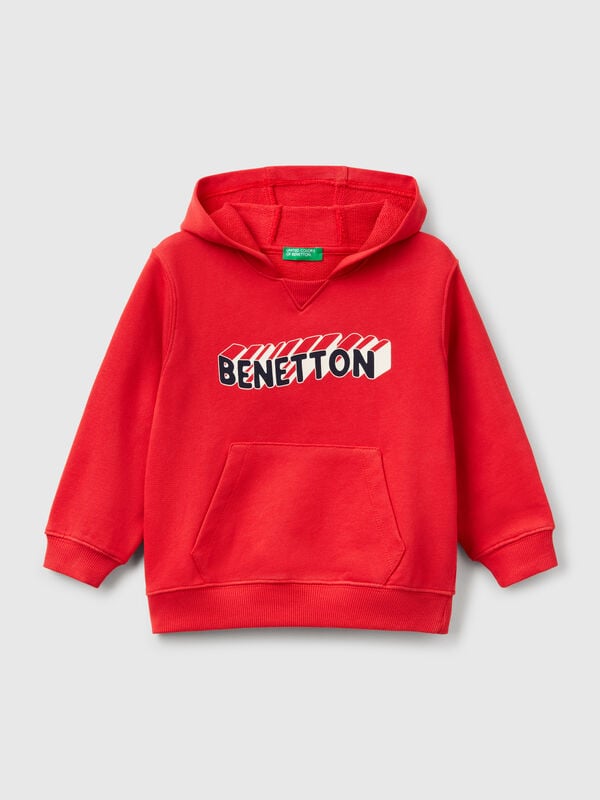 Kapuzenpulli aus 100% Baumwolle Jungen