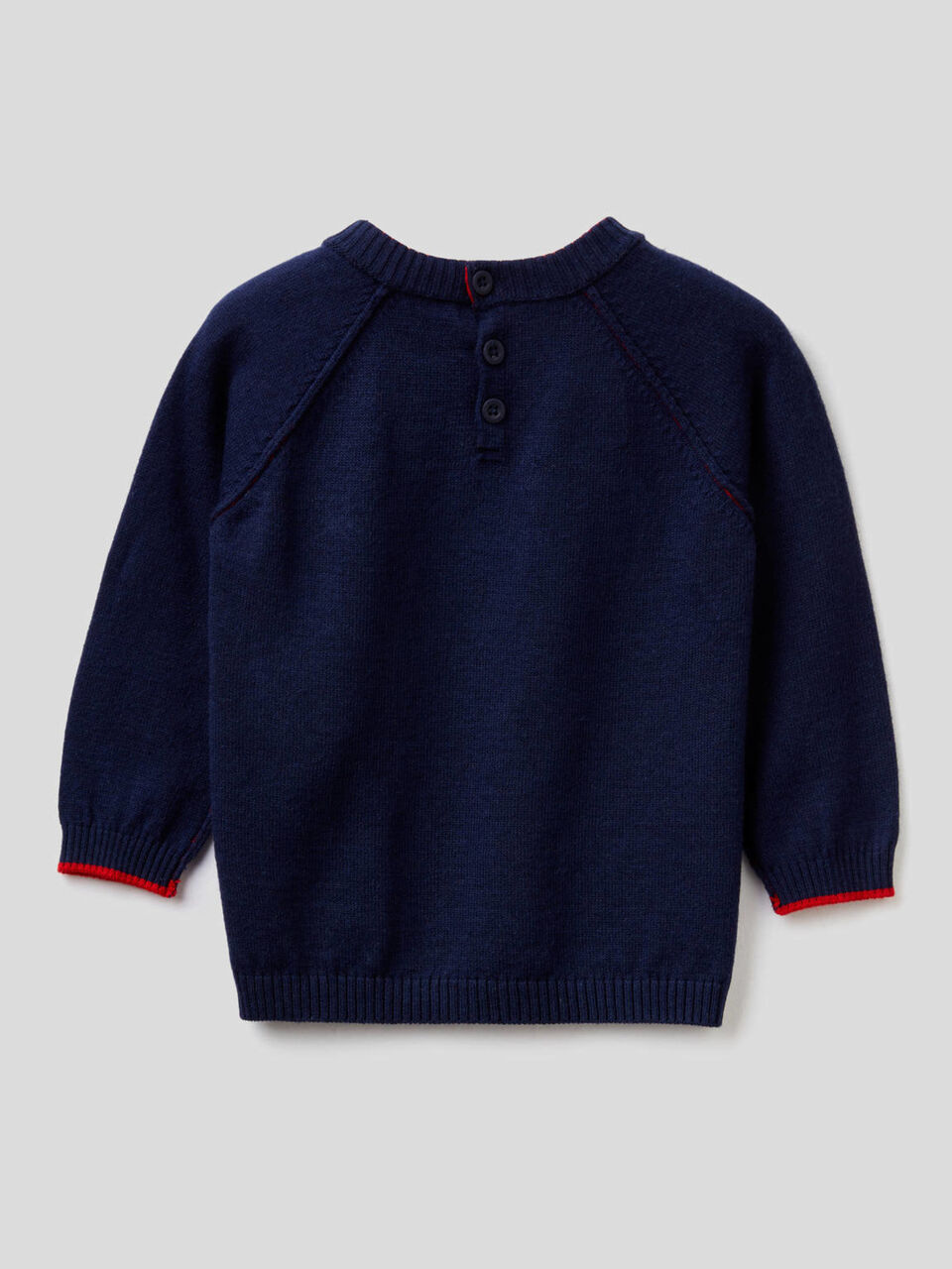 Sweatshirt mit Rundausschnitt und Raglanärmeln image number 2