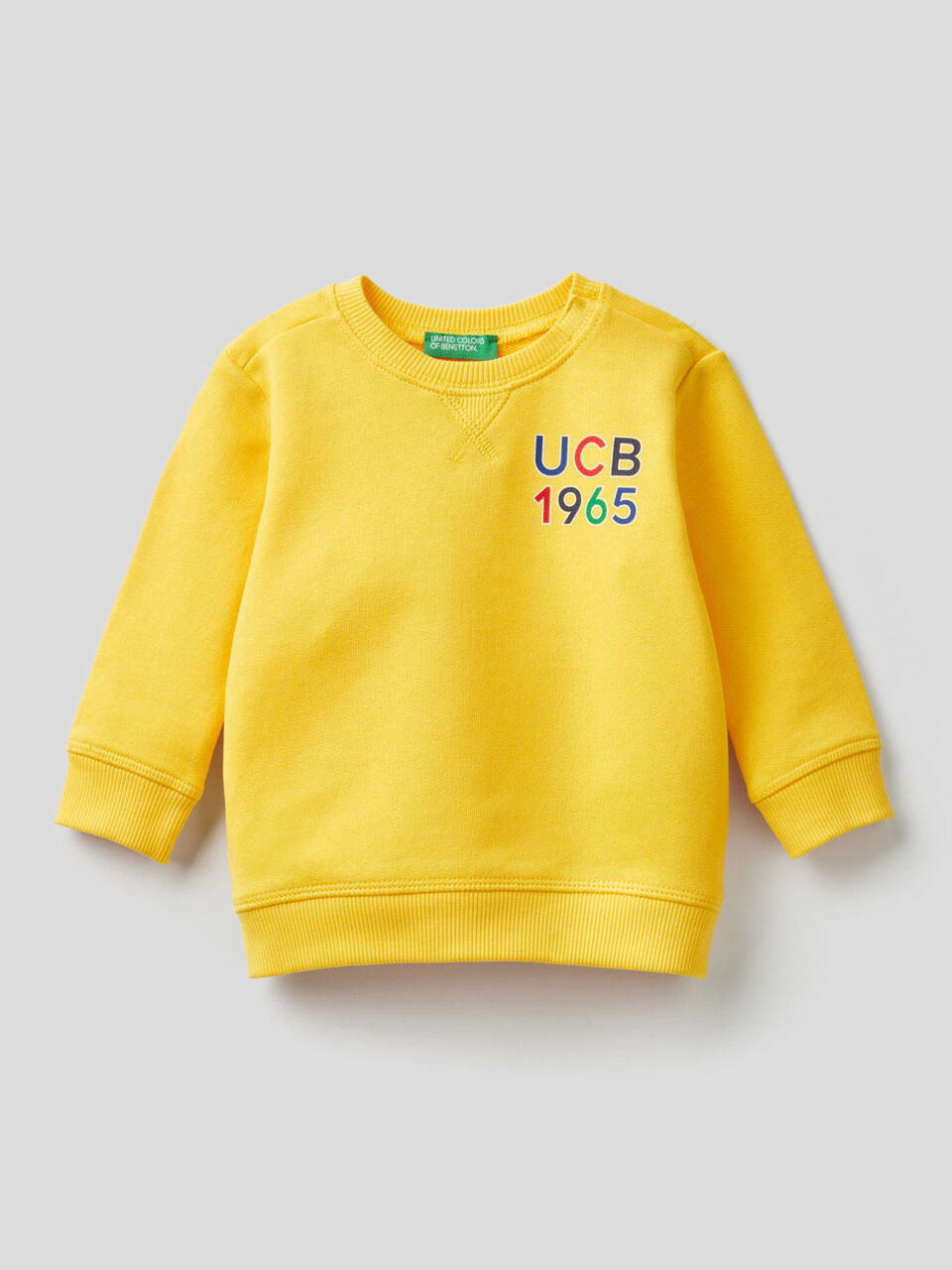 Sweatshirt aus Bio-Baumwolle mit Print image number 1