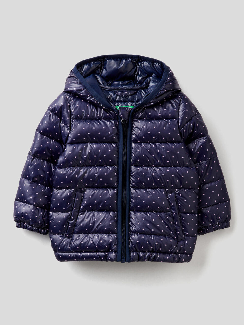 Wattierter Anorak mit Musterprint image number 1