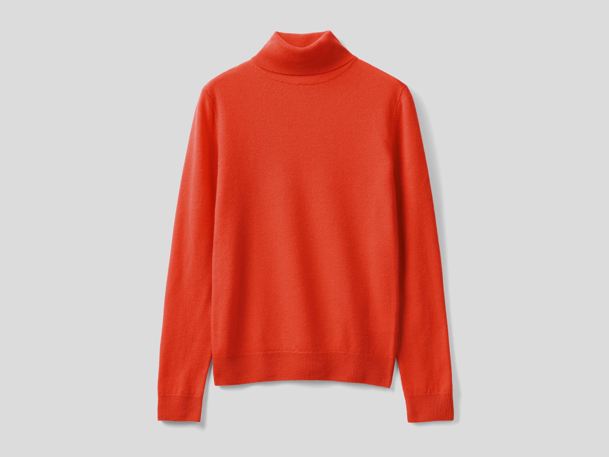 Rollkragenpullover aus reiner Schurwolle image number 4