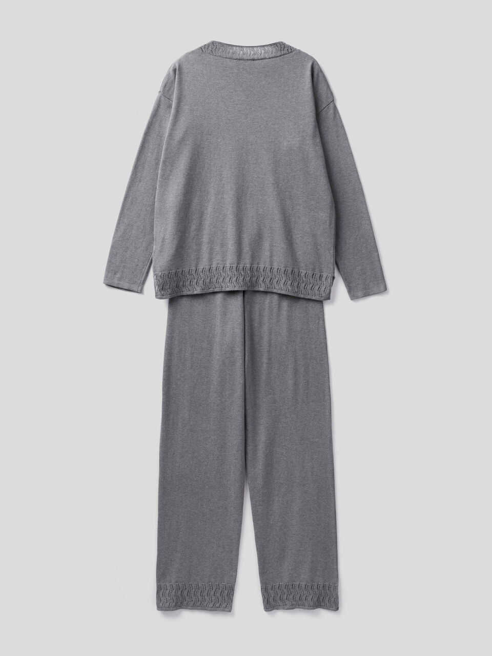 Pyjama aus Strick in 100% Baumwolle image number 2