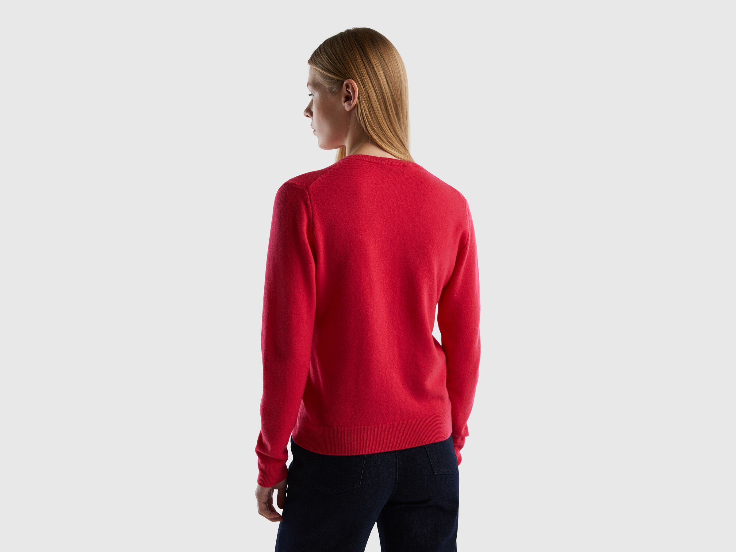 Strickjacke aus reiner Schurwolle mit Rundausschnitt image number 2