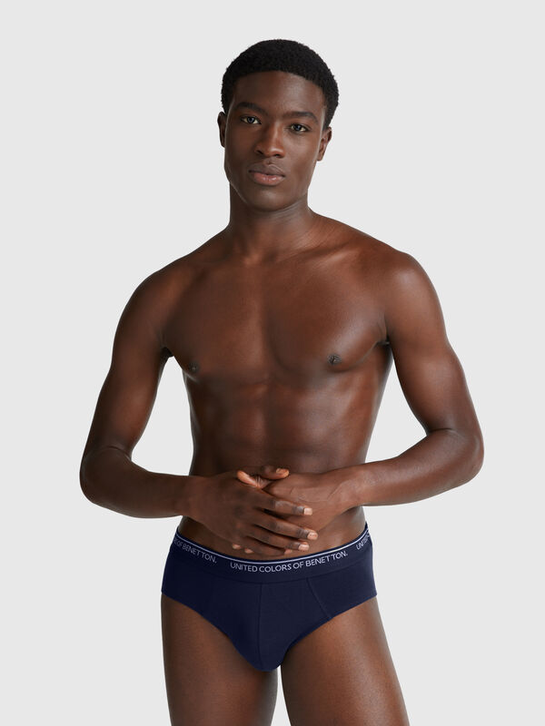 Slip aus elastischer Baumwolle Herren