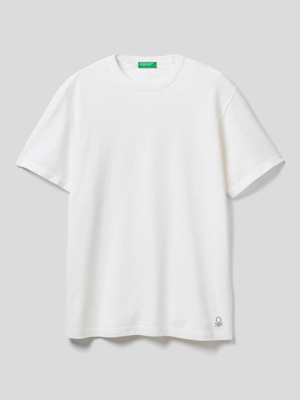 T-Shirt in reiner Baumwolle mit Rundausschnitt image number 1