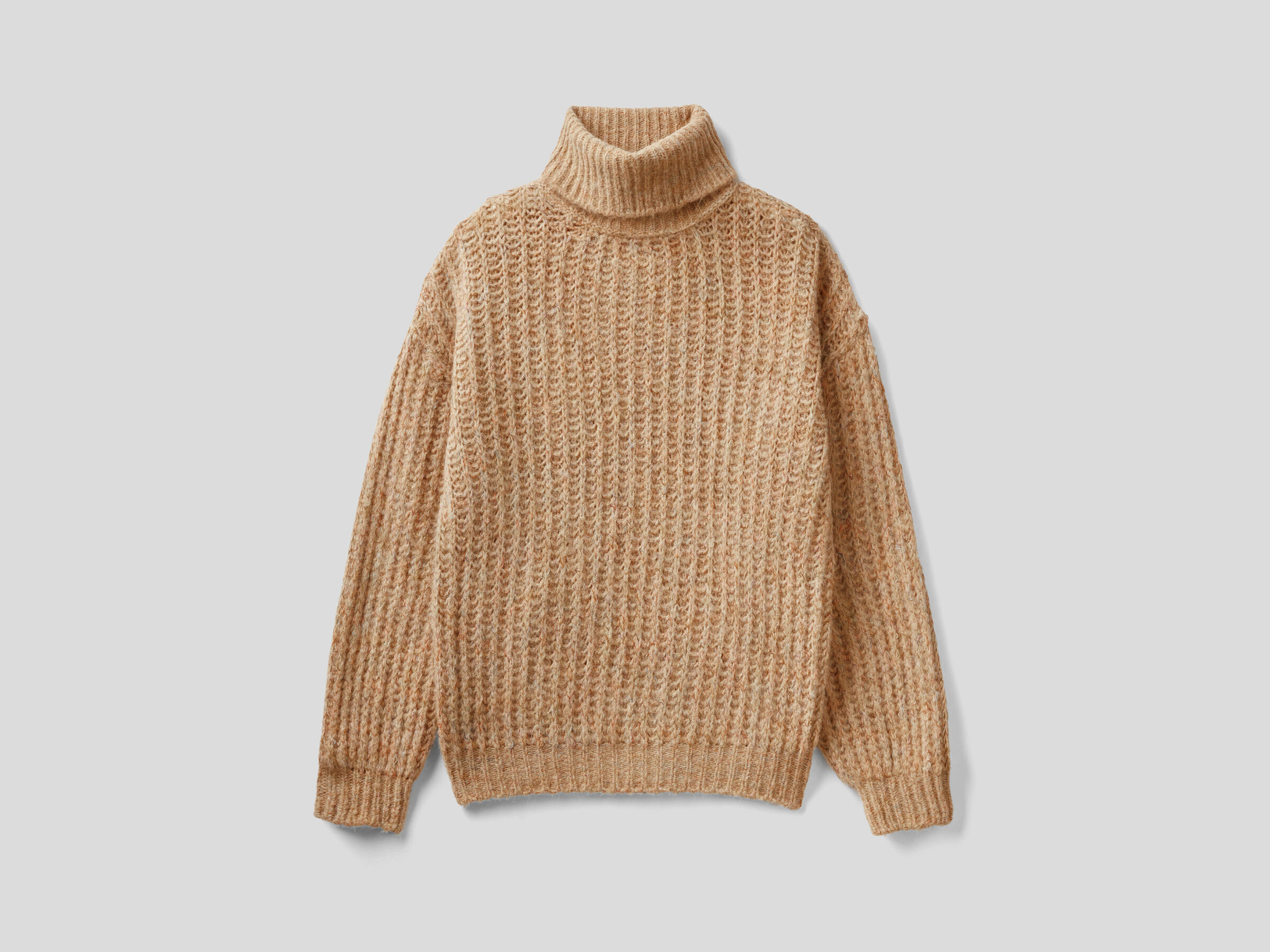 Rollkragenpullover in einer Wollmischung image number 4