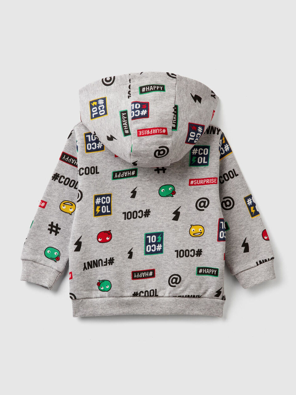 Sweatshirt mit Print und Kapuze image number 2