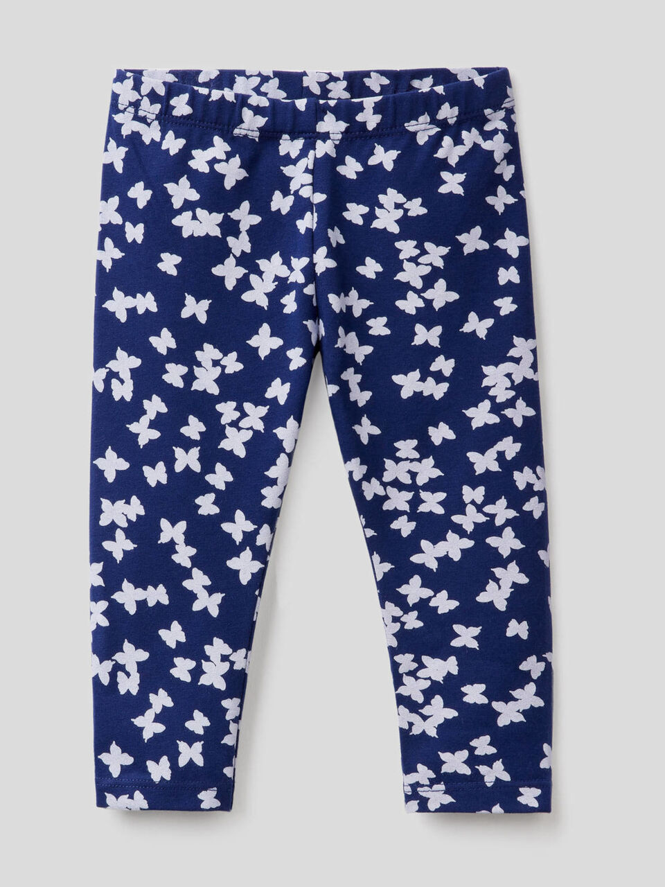 Leggings mit Print aus elastischer Baumwolle image number 1