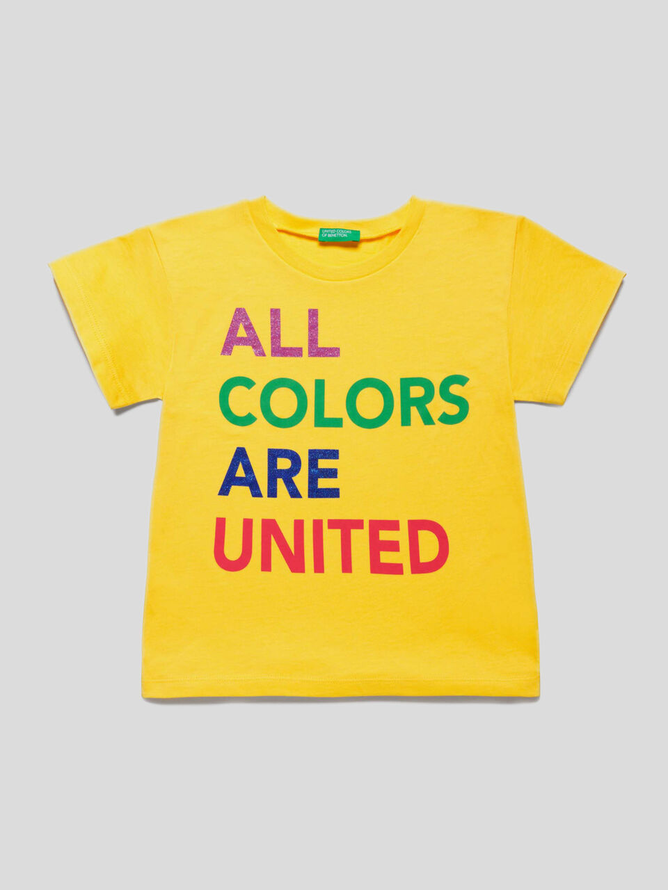 T-Shirt mit Multicolor-Logoprint image number 1