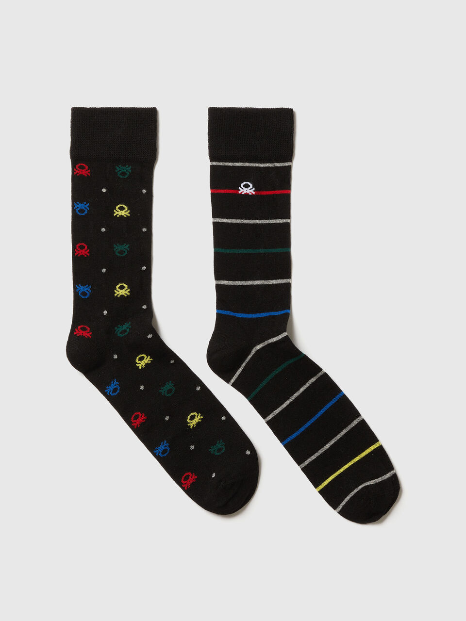 Zwei Paar Socken aus einer stretchigen Bio-Baumwollmischung image number 1