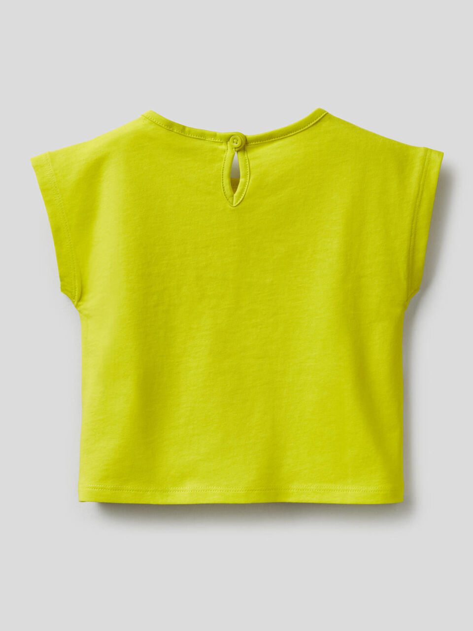 Gestreiftes T-Shirt mit Print image number 2