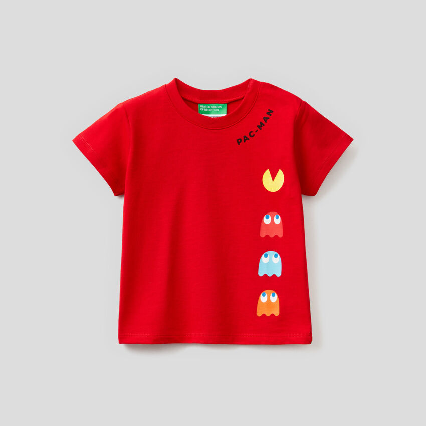 Pac-Man-T-Shirt mit kurzen Ärmeln