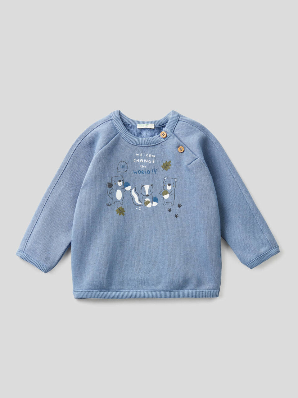 Sweatshirt in 100% Bio-Baumwolle image number 1