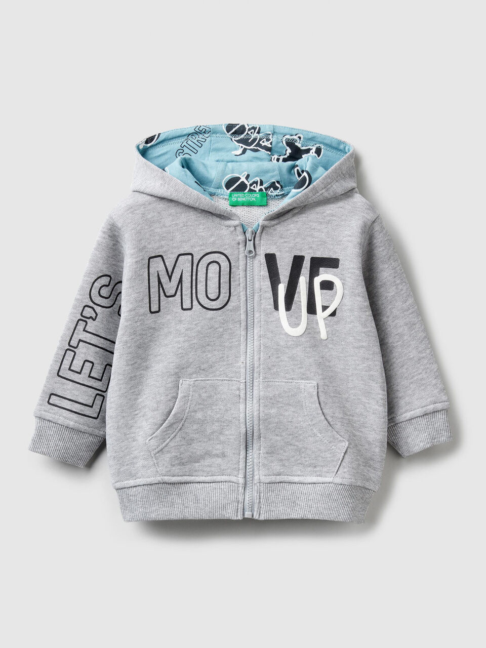 Sweatshirt mit Reißverschluss und Kapuze image number 1