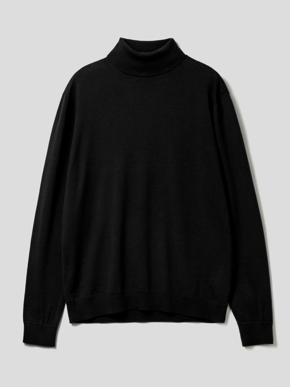 Rollkragenpullover aus reiner Schurwolle image number 1