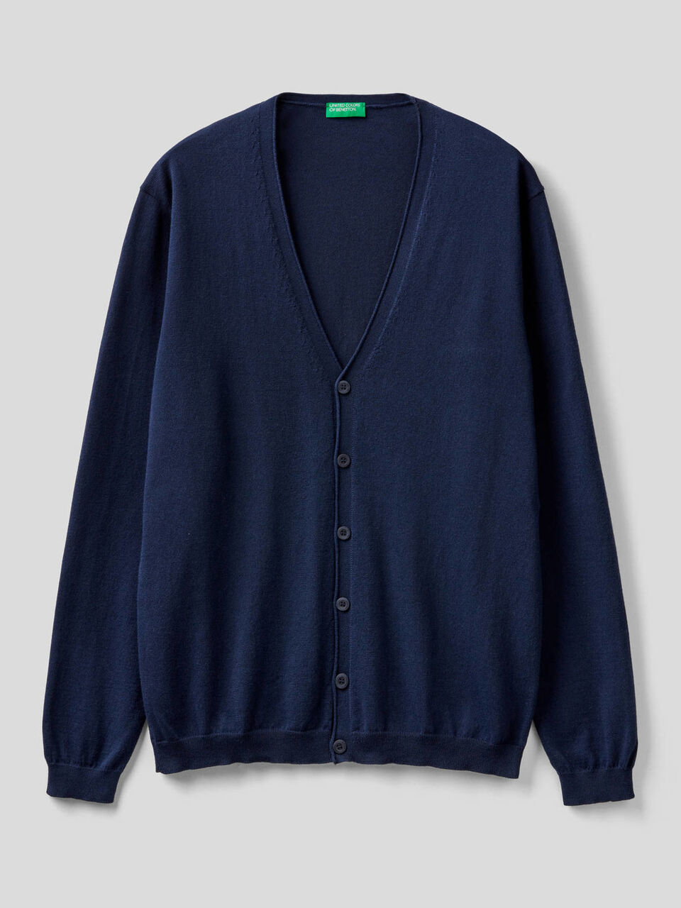 Strickjacke aus 100% Baumwolle mit warmer Haptik image number 1