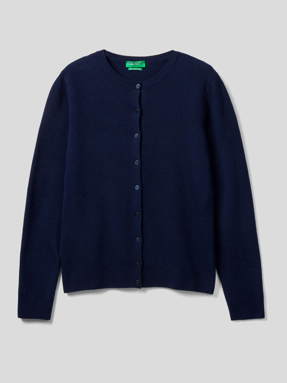 Strickjacke aus reiner Schurwolle mit Rundausschnitt image number 1